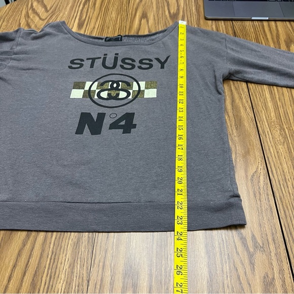 Vintage Stussy No. 4 Sweatshirt - Picture 8 of 10